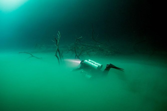 2 cenote divings (including one deep diving) for advanced divers in Tulum - Why the small group matters underwater