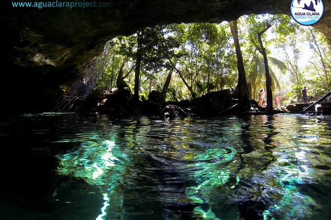 2 dives in Cenote Dos ojos Certified Divers - The second descent and the best scenery