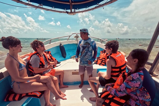 2-Hour Snorkeling in Two Spots of Tulum's Reef - Seeing Tulum’s ruins from the boat