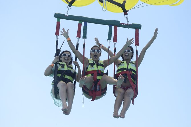 2 in 1 Parasail Cancun and Jet ski - Parasailing to 260 feet above the Caribbean