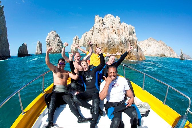 2-Tank Scuba Dive in Cabo San Lucas Reserve for Certified Divers - The Five-Minute Boat Ride to Cabo’s Underwater World