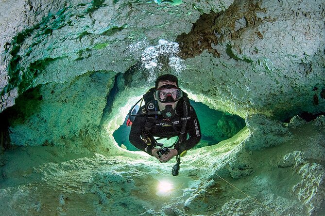 3 Cenote Dives - Casa & Dos Ojos - What the small group changes