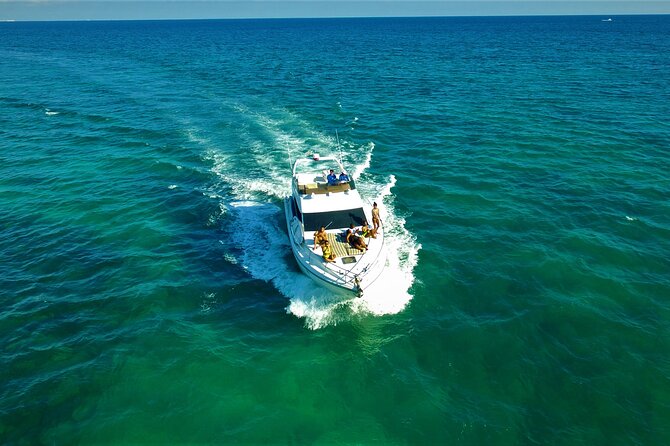 3 Hour Xpu-Ha - 47' Azimut, Tulum, Playa del Carmen, Riviera Maya - The route to Xpu-Ha in three hours