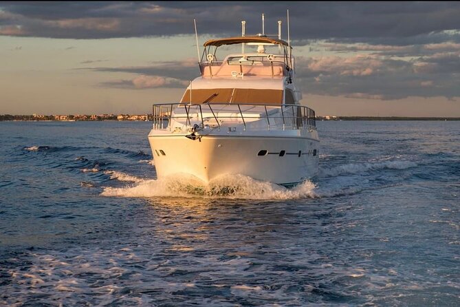 3 Hour Xpuha-60' Neptunus-Tulum, Playa del Carmen, Riviera Maya - Caribbean Views With a Drink in Hand