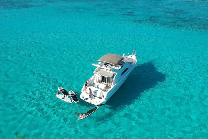 4 Hour - 51' Sea Ray, Tulum, Playa del Carmen, Riviera Maya - Paddle boards and time away from the reef
