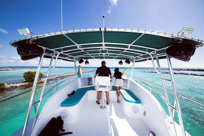 4 Hours - 53' Hatteras - Tulum, Playa Del Carmen, Riviera Maya - A private Hatteras yacht from Puerto Aventuras