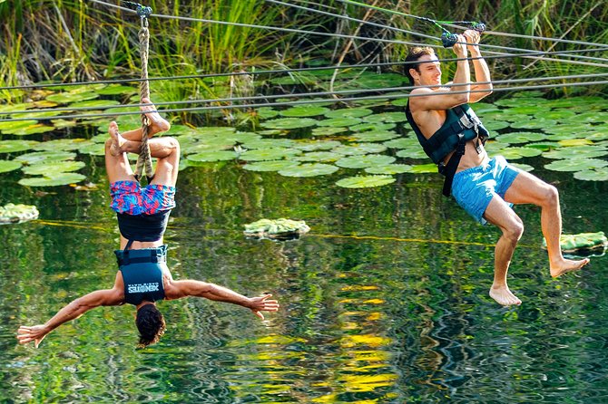 4-in-1 Cenote Tour Guided Experience with Breakfast, Lunch & Wine - Lu’um, the Earth Cenote and assisted rappel