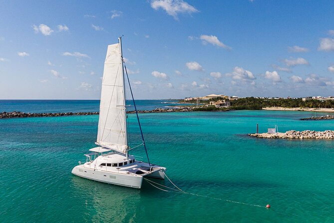 4H Private 38'Catamaran All-Inclusive in Tulum & Playa del Carmen - Paamul Bay and the Long Swimming Stop
