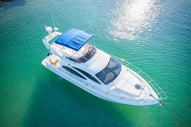 5H 42' Azimut Yacht All-Inclusive from Tulum & Playa del Carmen. - Setting out from Puerto Aventuras