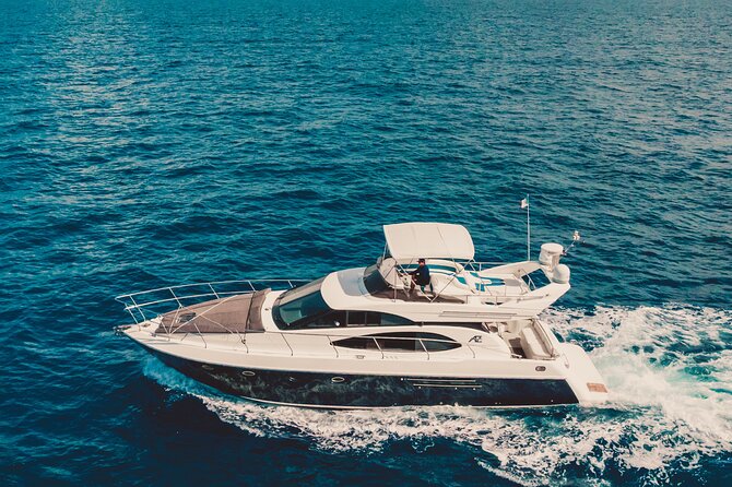 5H private 50' Yacht All-Inclusive from Tulum & Playa del Carmen - The yacht, crew, and level of service