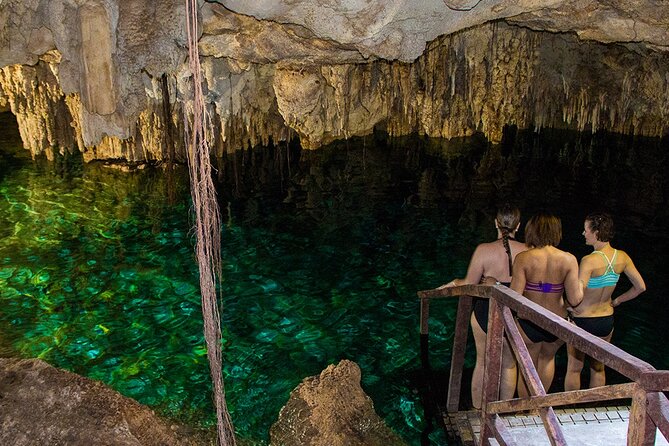 Admission Ticket to Cenotes Zapote EcoPark - Bicycles, Jump Platforms, and Hammock Time
