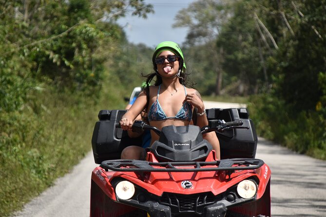 Adrenaline Tour with ATV, Ziplines and Cenote from Cancun - Ziplines and hanging bridges