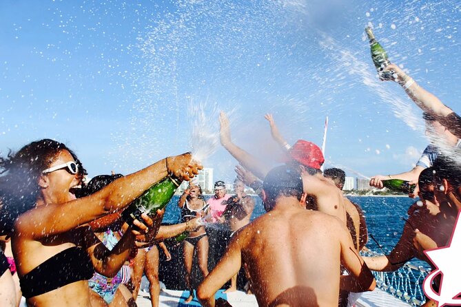 Adults Only Hip Hop Sessions Boat Party Cabo San Lucas - Champagne showers, games, and the swim stop