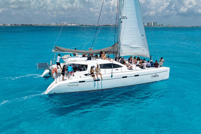 All Inclusive Isla Mujeres Catamaran - Snorkeling at El Meco reef