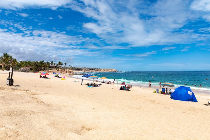 Arch Views & Snorkeling Paradise at Chileno Beach Private tour - Land’s End by glass-bottom boat