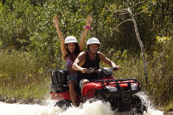ATV and Clear Boat Ride Full Experience in Cozumel - The clear boat and snorkeling deliver the strongest water experience