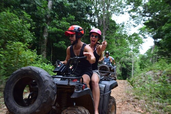 ATV Circuit in Cancun, Horseback Riding, Zip Lines, Cenote, lunch - Lunch, lockers, photos, and the final bill
