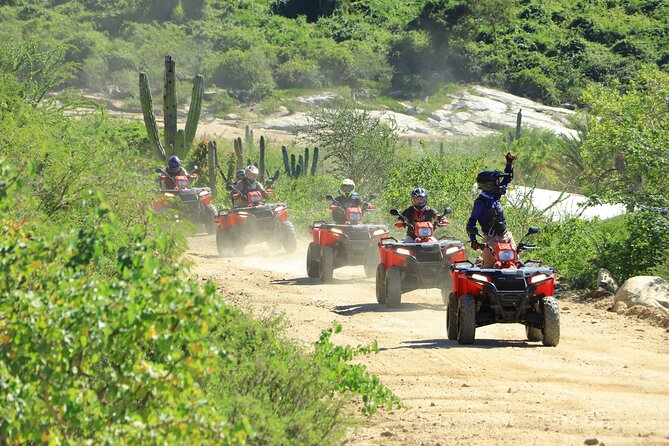 ATV Tour, Camel Ride, Tequila Tasting and Mexican Buffet Lunch - Riding the Cabo desert by automatic ATV