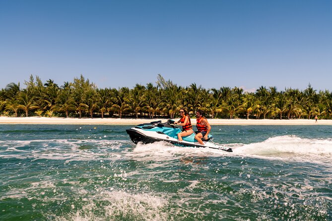 ATV with Speedboat, Waverunner, or Parasailing - Parasailing as the calmer choice