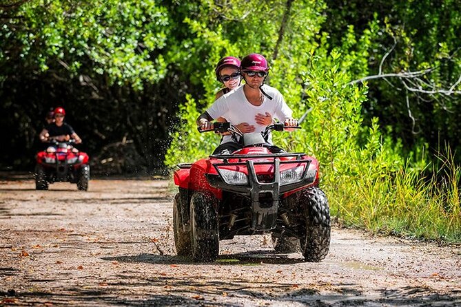 ATV with Speedboat, Waverunner, or Parasailing - Pickup, check-in, and the return trip