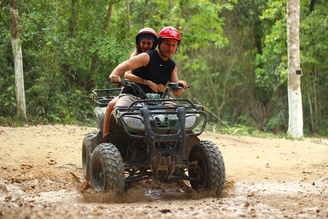 ATV, Ziplines & Cenote. Lunch & Tequila Tasting Included - The freshwater cenote is the best pause