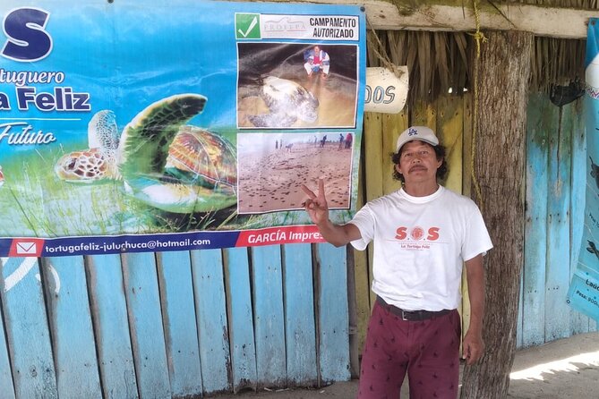 Baby Sea Turtle Releasing Sightseeing Tour with Luis de la Maza - Seeing an egg without disturbing the nest