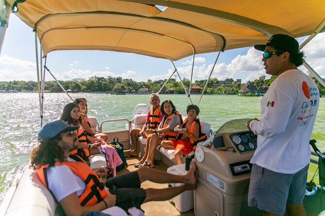 Bacalar 101- Private Tour of the Lagoon of the 7 Colors - Fruit, aguas frescas, beer, and snacks