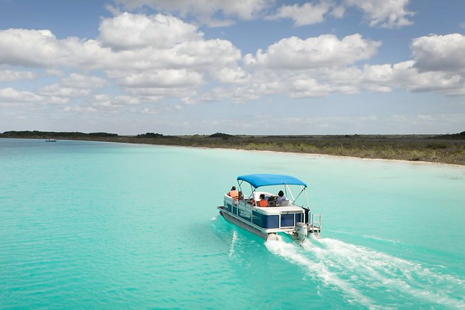 Bacalar 101- Private Tour of the Lagoon of the 7 Colors - Cruising across the Lagoon of the 7 Colors