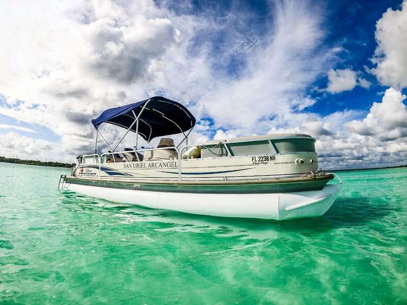 Bacalar: 3-hr Pontoon Boat Tour with Beach Club + Kayaks - What the Guides Add