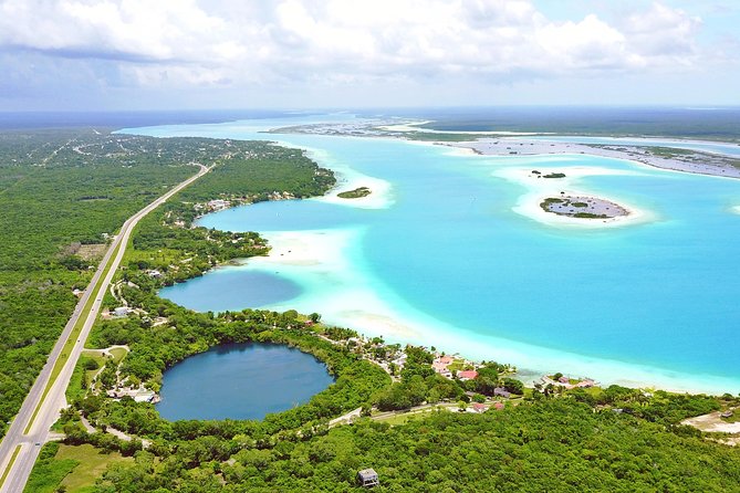 Bacalar – 7 Colors Lagoon Excursión Costa Maya - The Black Cenote and the deepest water