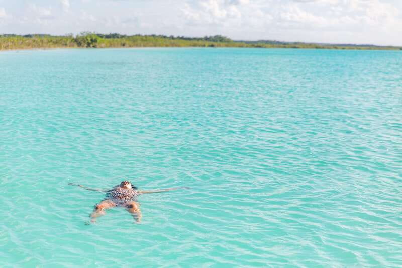 Bacalar: Group Sailing Trip with Swimming and Drinks - Bird Island and the best swim of the day