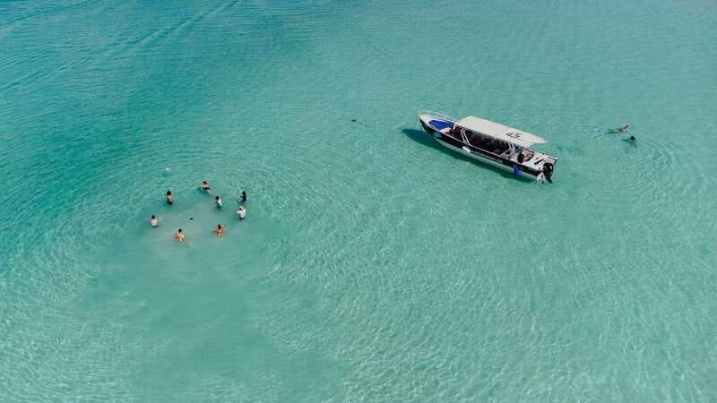 Bacalar Lagoon Sightseeing Boat Tour with Open Bar & Snack - Pirate’s Channel: the first long swim