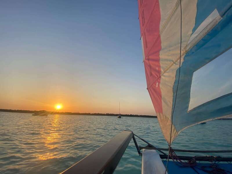 Bacalar: Sail Away with a Hobie Cat Catamaran - Meeting Laura and Victor at Marina Sunlagoon