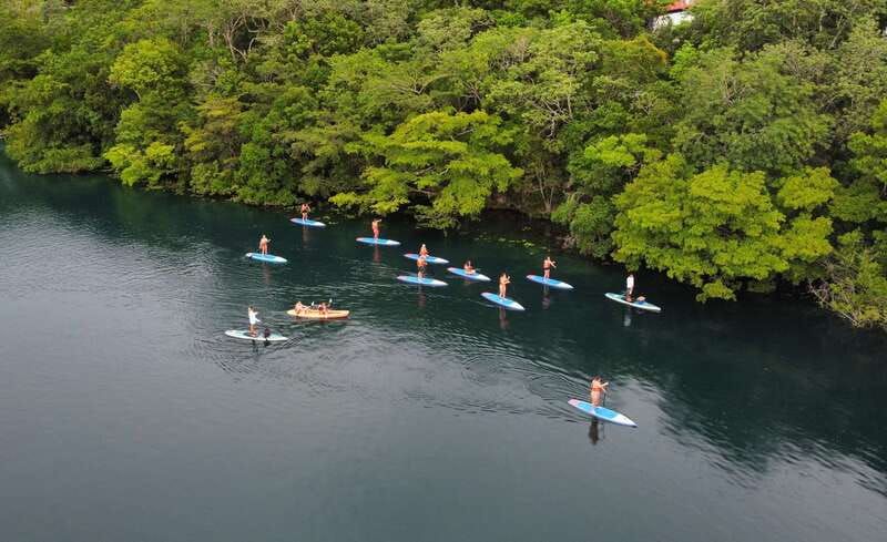 Bacalar: Sunrise Paddleboard Tour with Floating Picnic - Five things to know before booking