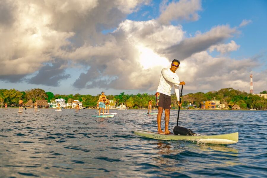 Bacalar: Sunrise Paddleboard Tour with Floating Picnic - What the $29 price includes