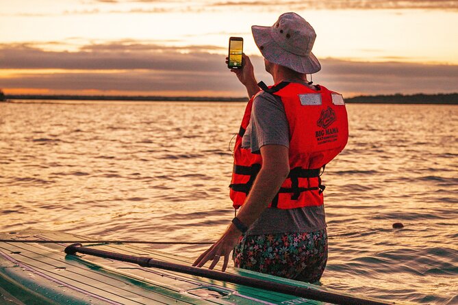 Bacalar Sunrise Stand Up Paddleboard Tour with Breakfast & Photos - What the $33.86 price really covers