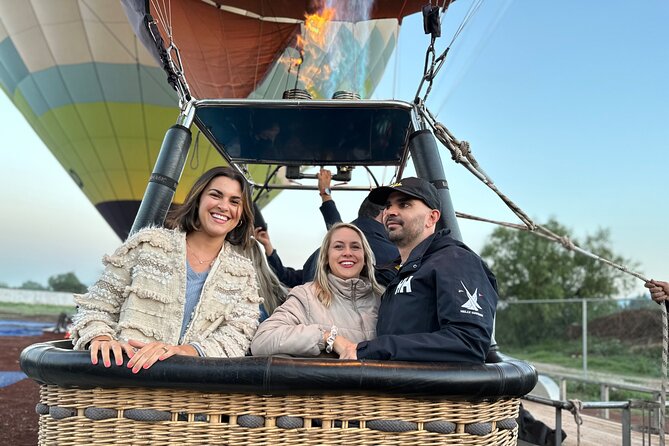 Balloon Flight + Breakfast in a cave + Pick up CDMX + Pyramids - Teotihuacan with only one hour on foot