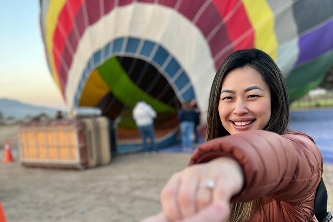 Balloon flight + pick up in CDMX + Breakfast in Cave + Pyramids - About an hour at the Teotihuacan pyramids