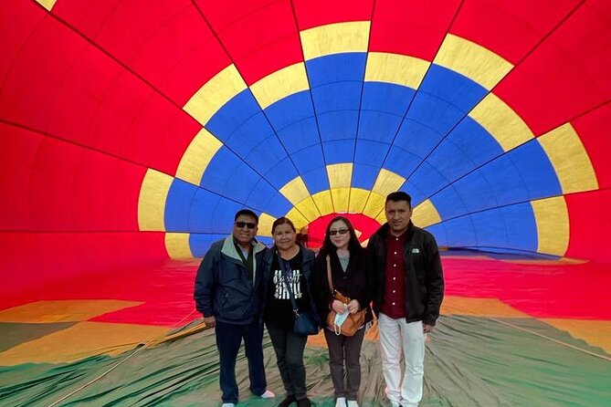Balloon flight + pick up in CDMX + Breakfast in Cave + Pyramids - The return ride and overall value
