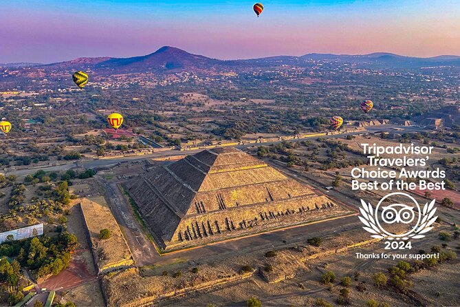 Balloon Flight with Teotihuacan & Guadalupe Shrine Full day Tour - Five things to know before you book