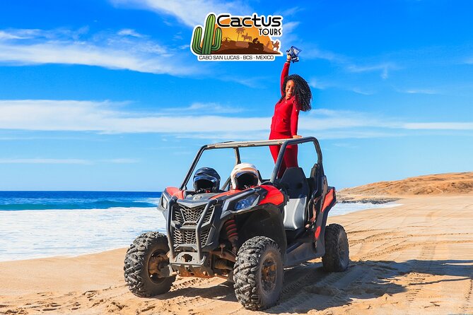 Beach and Desert UTV Tour in Cabo - Getting suited up at Cactus Tours
