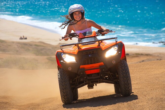 Beach ATV, Free Camel Ride, and Sky Bike Combo - Riding from desert trails to Migriño Beach