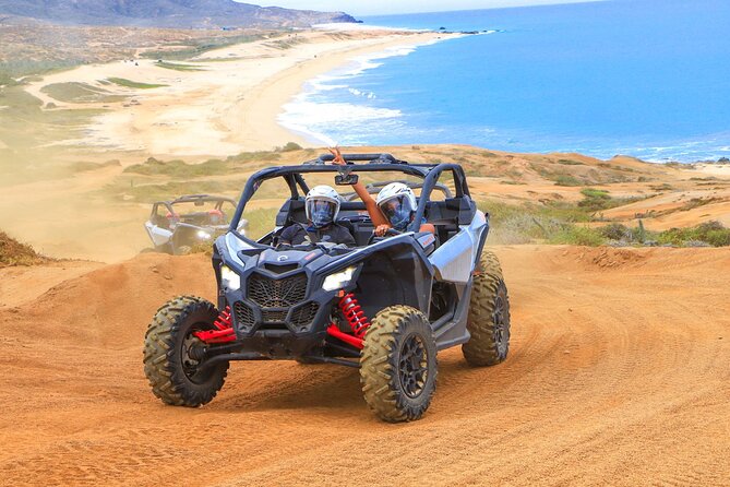 Beach CAN-AM SXS X3 and Camel Ride in Cabo - Getting to Cactus Park from your hotel