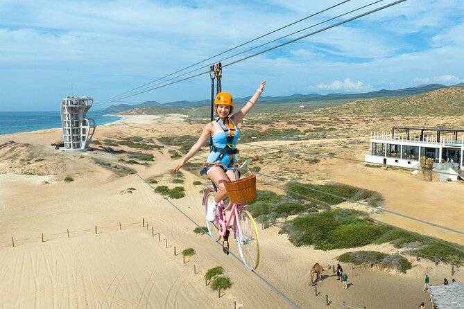 Beach UTV and Sky Bike Combo in Cabo - High above the desert on the Sky Bike