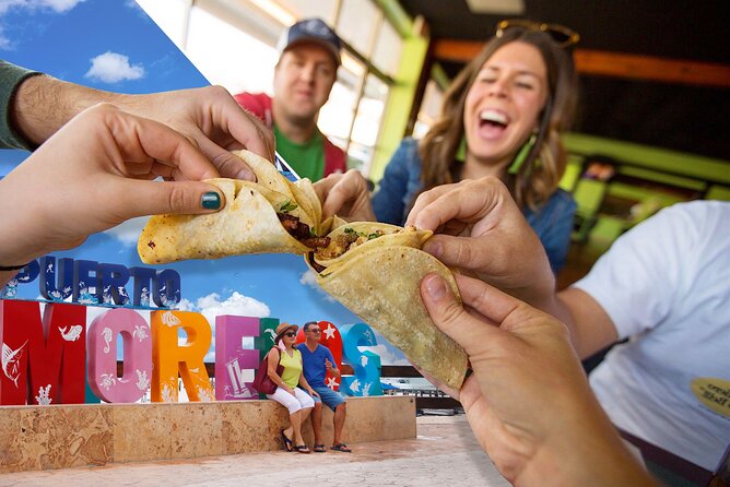 Beachside Tacos & Town Tour with Tequila Tasting From Cancun - The taco stops: come hungry