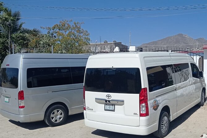 Cabo Airport Private Car up to 3 passengers To Cabo Area resorts - Drivers who add useful local advice