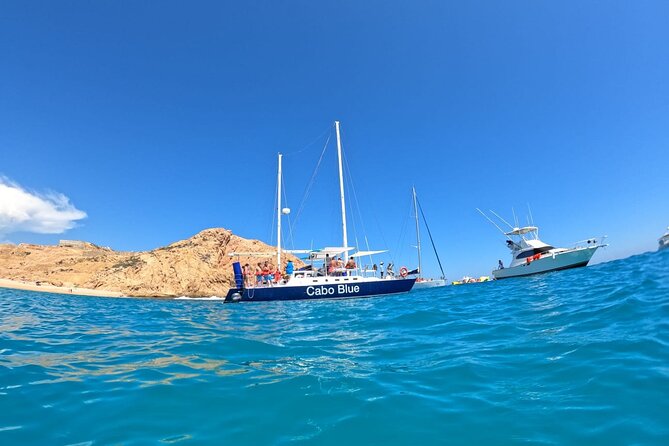 Cabo Blue Snorkeling Cruise, Open Bar and Lunch in Cabo San Lucas - A short Cabo cruise with a lot packed in
