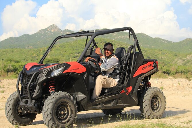 Cabo Migrino Beach & Desert UTV Tour and Tequila Tasting - From cactus trails to the beach