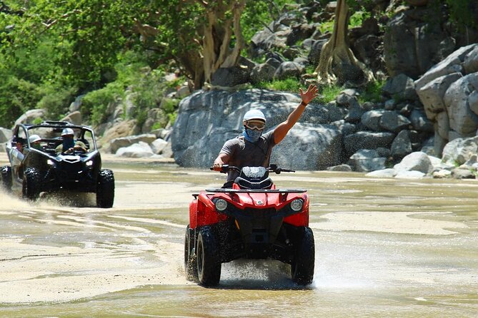 Cabo’s Best ATV Tour – Desert, Beach Ride & Tequila Tasting - The Beach Stop at Playa Migrino