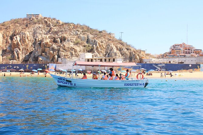 Cabo San Lucas Arc Group Tour in Glass Bottom Boat - Lover’s Beach and the story behind its name